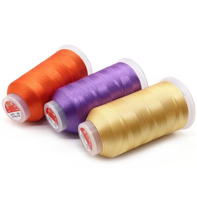 4000 Yards Industrial Threaded Sewing Thread para cinturões de segurança máquina de bordado 120d/2