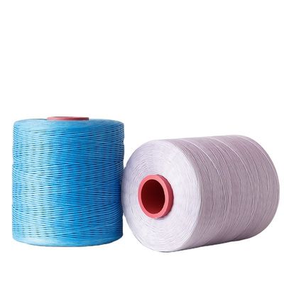 Preto Impermeável 0,8 mm 1 mm 400 g 210D/1*16 Fio espumado Flat Waxed Thread para artigos de couro