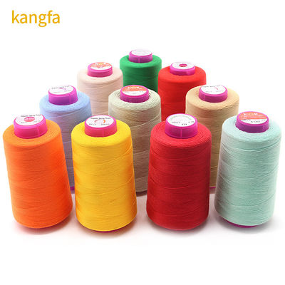 Fios de costura resistentes a produtos químicos Tkt120 100% poliéster 40/2 3300yds para compra