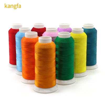 Fios de costura de alta tenacidade para máquina de bordado de alta velocidade 4000Y Fios multicolores