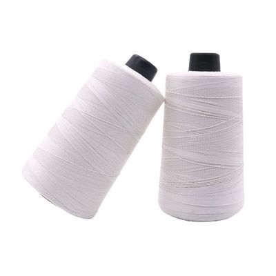 Cordel de papagaio de alta resistência 20/3 6000 Yards Tex90 algodão vidrado para papagaio com proteção UV