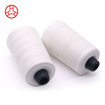 Cordel de papagaio de alta resistência 20/3 6000 Yards Tex90 algodão vidrado para papagaio com proteção UV