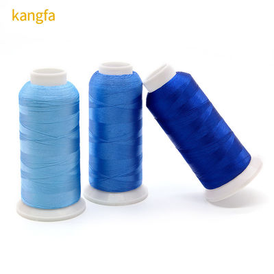 4000m/cone Mercerizado Vermelho Ouro Viscose bordado fio para costura e crochê
