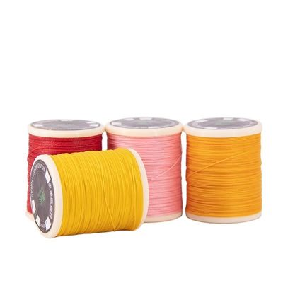 0.55mm Poliéster impermeável ligado a fio redondo encerado para costura de couro