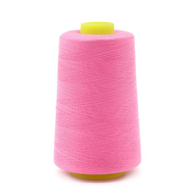 Fios 100% de poliéster 40s/2 Color Spun TKT120 Fios de costura para fabrico de têxteis