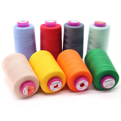 OEM ODM aceito 100% fio de costura de poliéster espumado 40/2 3300yard TKT120 para tricô