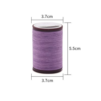 0.8mm Cordão de fio encerado red para costura manual de couro e acessórios feitos à mão