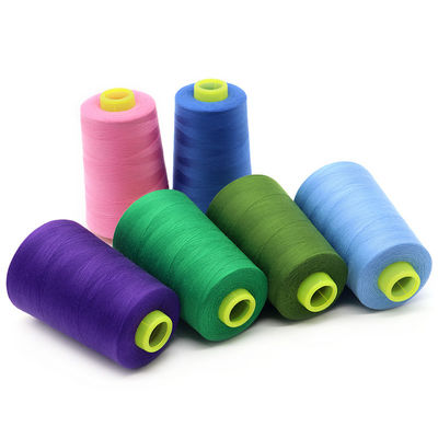 40s/2 40/2 20/2 20/3 100% Fios de costura de poliéster espumado Peso g/bola 125G Costura cruzada