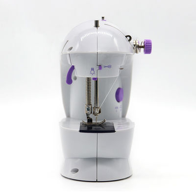 UFR-202 Máquina de costura mini Mecanismo de alimentação manual e comprimento de costura ajustável para casa