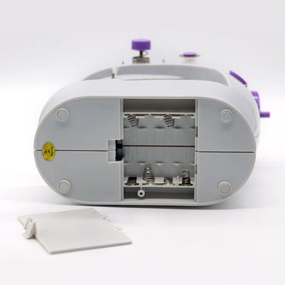 UFR-202 Máquina de costura mini Mecanismo de alimentação manual e comprimento de costura ajustável para casa