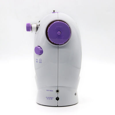UFR-202 Máquina de costura mini Mecanismo de alimentação manual e comprimento de costura ajustável para casa