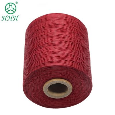 Fios de cera plana para ferramenta de artesanato de couro 100% Linha de costura de linho 210D Contagem de fios