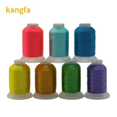 40 cores 100% de poliéster de bordado de fio conjunto Kit 120d/2 500m Para costura Quilting