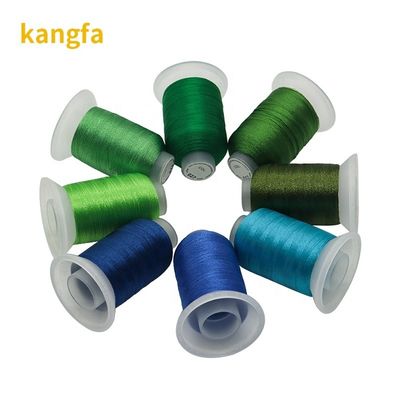 40 cores 100% de poliéster de bordado de fio conjunto Kit 120d/2 500m Para costura Quilting