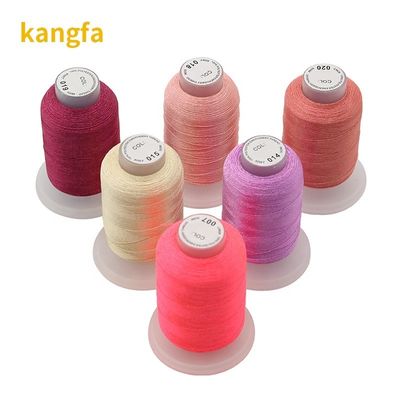40 cores 100% de poliéster de bordado de fio conjunto Kit 120d/2 500m Para costura Quilting