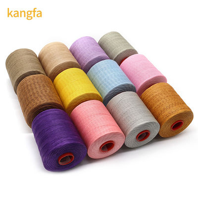 Pulseira de amizade feita à mão impermeável Flat Wax Thread Lucky Rope Pulseira para mulheres