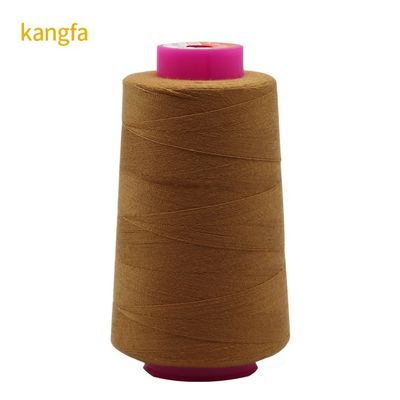 100% de poliéster fio de costura de espuma resistência à abrasão para Jean costura