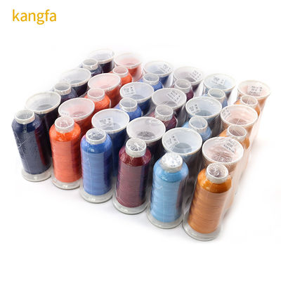 High Tenacity Zari Thread Embroidery para aplicações de tricô de estoque e personalizado