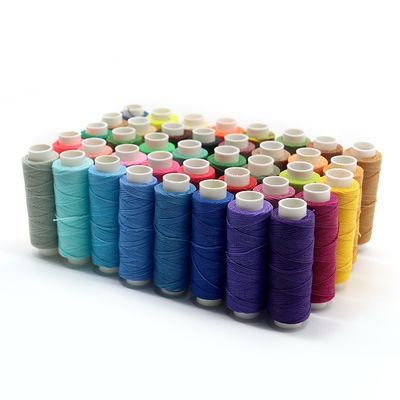 Fios de poliéster de alta tensão de 0,8 mm com cera para costura à mão e costura de cordas de sapatos