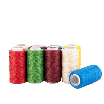 210D/1*16 1mm Poliéster Cerado Fios de costura cerados com 7 dias Tempo de encomenda de amostra