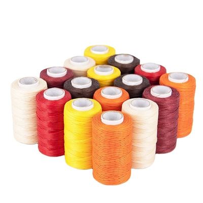 210D/1*16 1mm Poliéster Cerado Fios de costura cerados com 7 dias Tempo de encomenda de amostra