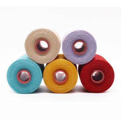 Alta Tenacidade 100% Fios de Poliéster Flat Waxed Braided Thread 0,8 mm 1 mm Impermeável Preto