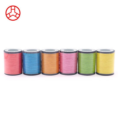 Tecelagem à mão 0,55 mm Linho fio encerado 120m em 40 cores para projetos de macrame