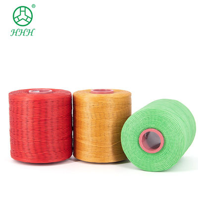 Flat Round 0.6mm 0.8mm 1mm Poliéster Trilhado Filamento Cerado para acessórios de jóias