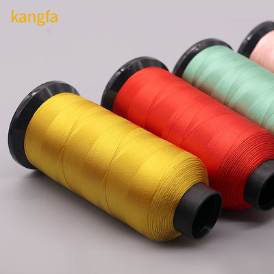 120D/2 100% Viscose Rayon Embroidery Thread 5000y Filho de seda para bordado por computador