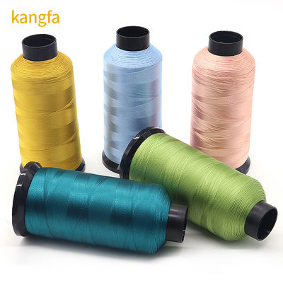 120D/2 100% Viscose Rayon Embroidery Thread 5000y Filho de seda para bordado por computador