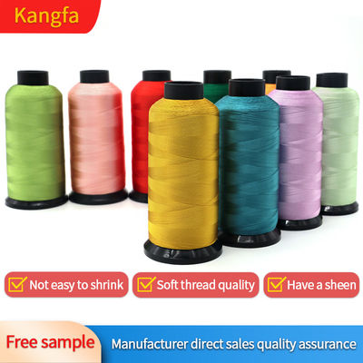 120D/2 100% Viscose Rayon Embroidery Thread 5000y Filho de seda para bordado por computador
