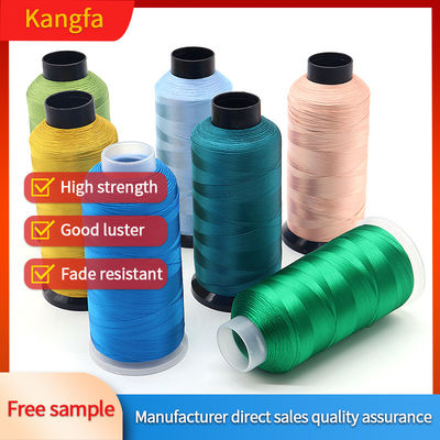 120D/2 100% Viscose Rayon Embroidery Thread 5000y Filho de seda para bordado por computador