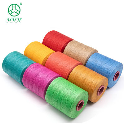 240 Cores 150D 100% Poliéster de costura Flat Waxed Thread para couro padronizado