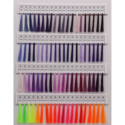5000y comprimento Kangfa bordado fio colorir livro gráfico 720 cores para escolher do arquivo