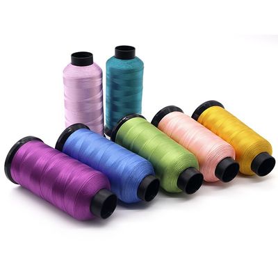 Filamentos de fibras de raião viscoso de baixa redução de comprimento, fio de bordado 120D/2 para máquina de bordado
