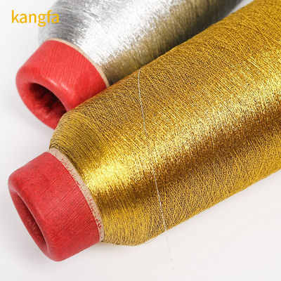 Crie lindas peças de crochê com MS 150d Lurex Metallic Sewing Thread MERCERIZED