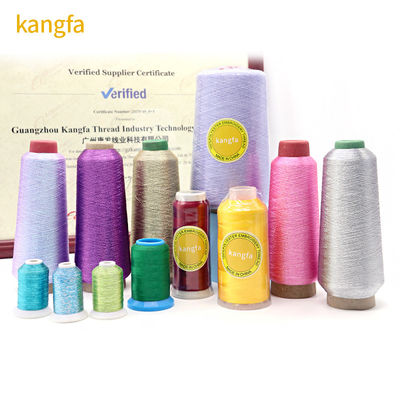 Fios de bordados impermeáveis 120D/2 Fios de costura 5000 Yards Kangfa Filament Supply