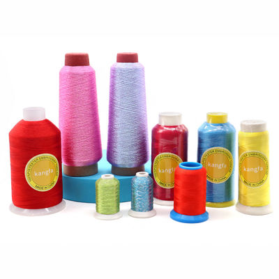 High Speed Machine Embroidery 120D/2 4000Yard/cone Fios de bordado de Madeira de poliéster