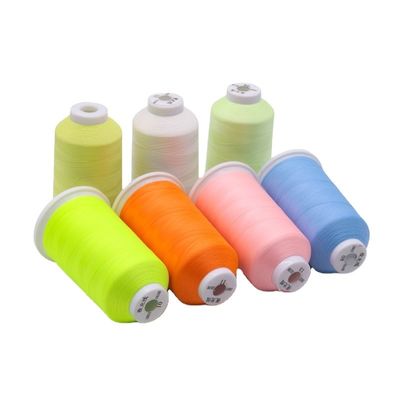 120D/2 150D/2 300D/2 Fios de bordados com mudança de cor de poliéster para bordados em máquina