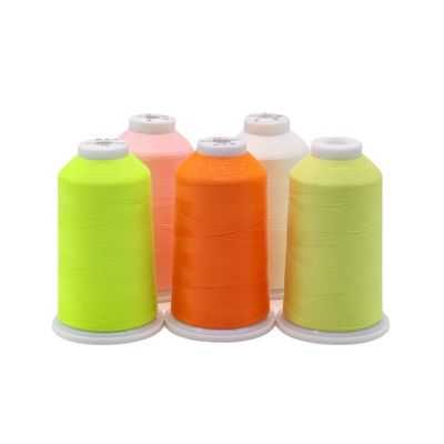 120D/2 150D/2 300D/2 Fios de bordados com mudança de cor de poliéster para bordados em máquina
