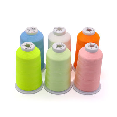 120D/2 150D/2 300D/2 Fios de bordados com mudança de cor de poliéster para bordados em máquina