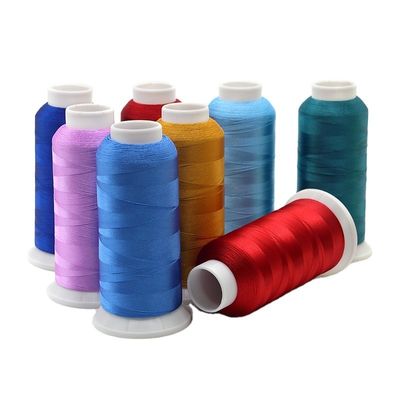 Fios de costura de bordados industriais 40s/2 5000m Resistente a altas temperaturas 75d 120d/2
