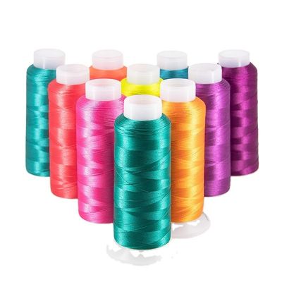 120D 2 Fios de bordados de costura MERCERIZADOS Perfeitos para bordados de máquinas em roupas