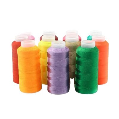 120g 5000 metros Cone de costura bordado fio 120d 2 Mercerizado costura 100% poliéster