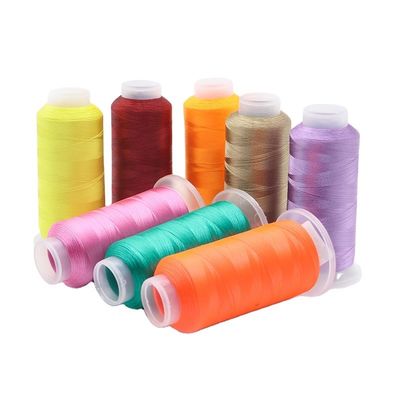 120D/2 5000y Filamento de bordado de seda A melhor escolha para máquinas de bordado de camisetas