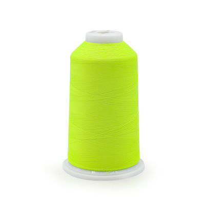 2600m comprimento KANGFA 150D fio luminoso brilhante com efeito de bordado fluorescente