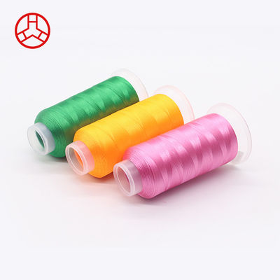 Fios de bordados refletores 120D/2 KANGFA Fios de poliéster para bordados de rayon