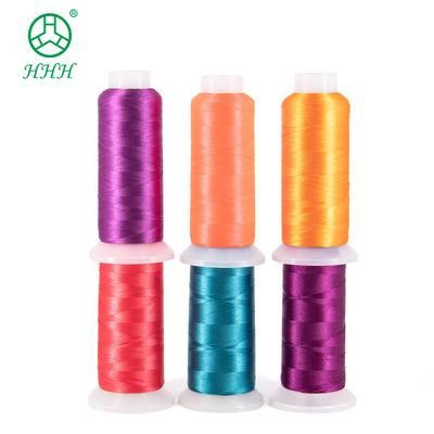 Marathon Color 100% Fios de bordados de poliéster para amostras de bordados em máquina